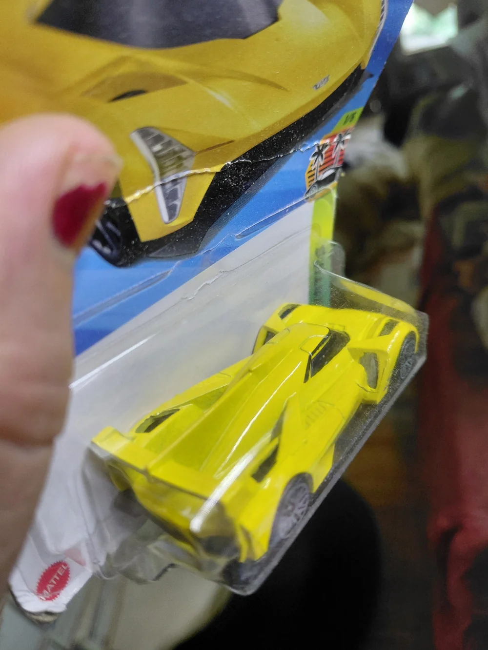 Hot Wheels vibrant yellow